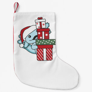 Axolotl jul Gift Winter Animals Axolotl Liten Julstrumpa
