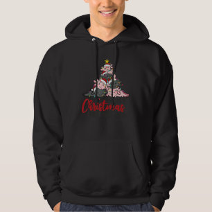 Axolotl Julgran Axolotls det här är min jul Hoodie