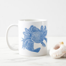 Axolotl Kaffemugg - BLÅ