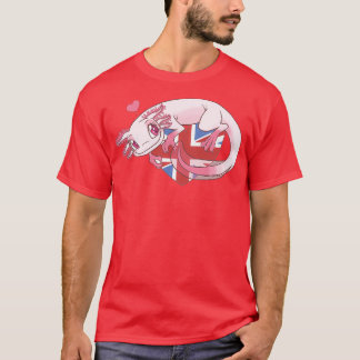 Axolotl Kärlek Storbritannien T Shirt
