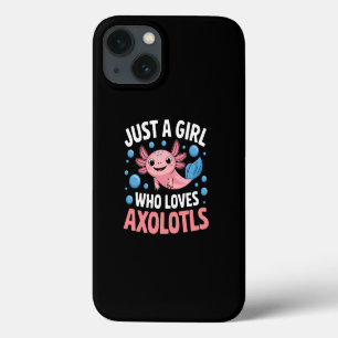 Axolotl Kawaii Bara En Tjej Som älskar Axolotls