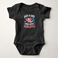 Axolotl Kawaii Bara En Tjej Som älskar Axolotls 