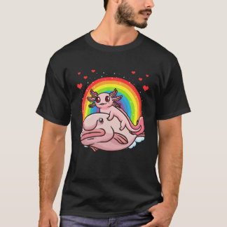 Axolotl Kawaii Blobfish T Shirt