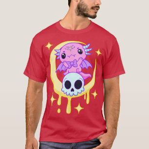 Axolotl Kawaii Pastel Goth Cute Creepy Aesthetic N T Shirt
