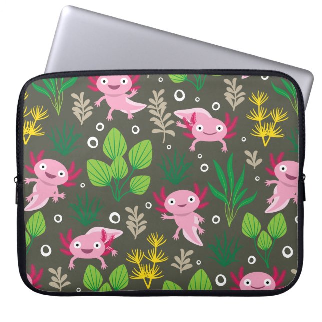 Axolotl Laptop sleeve (Framsidan)