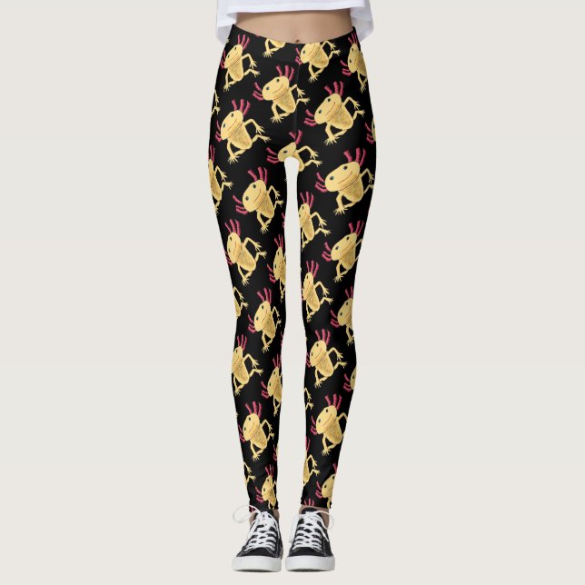 Axolotl Leggings (Framsida)