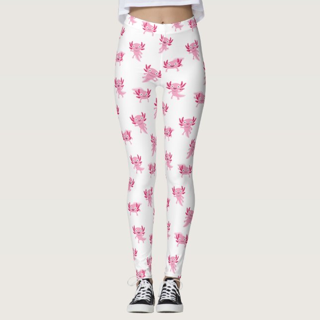 Axolotl Leggings (Framsida)