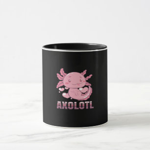Axolotl lekt Terrarium Cute Animal Djurälskare Mugg