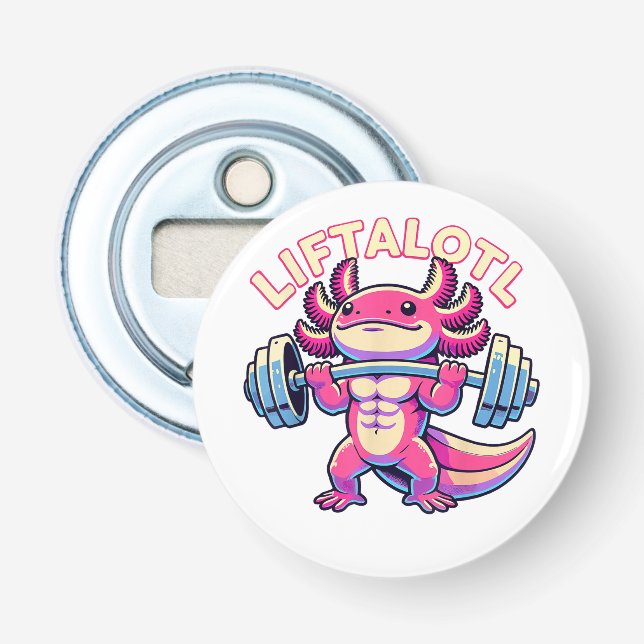  Axolotl LIFTALOTL Flasköppnare (Framsidan)