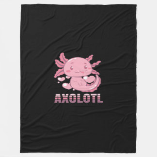 Axolotl LkyrTerrarium | Cute Animal | DJURÄLSKARE Fleecefilt