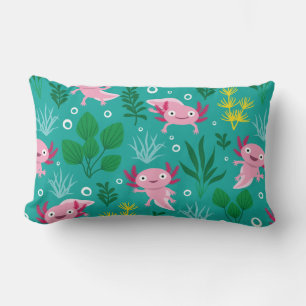 Axolotl Lumbar Pillow Lumbarkudde