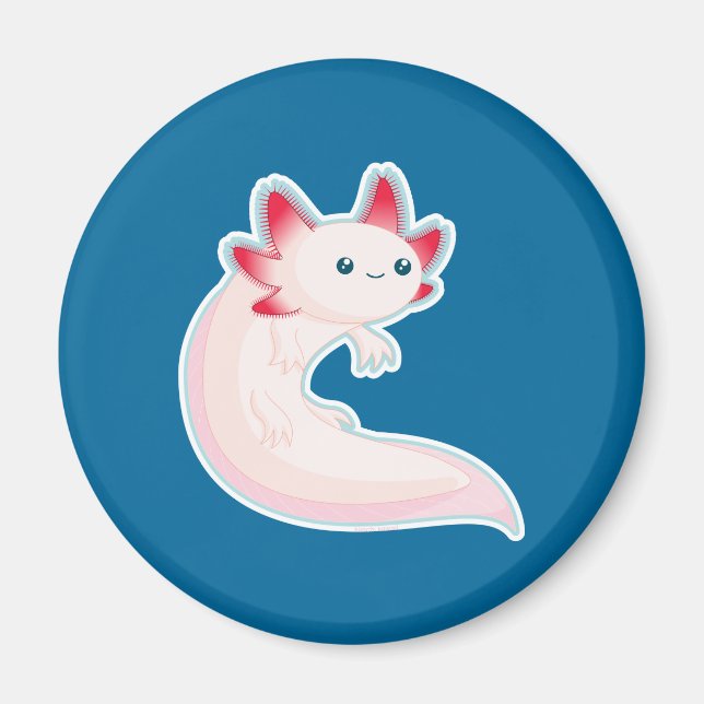 Axolotl Magnet (Framsidan)