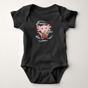 Axolotl Mat Ramen Japanskt Mat Kawaii Djur T Shirt