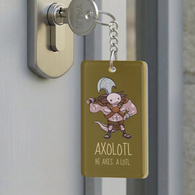 Axolotl med en yxa Gladiator Krigare Konstverk (Skapare uppladdad)