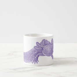 Axolotl Mini Espresso Mug - PURPLE Espressomugg