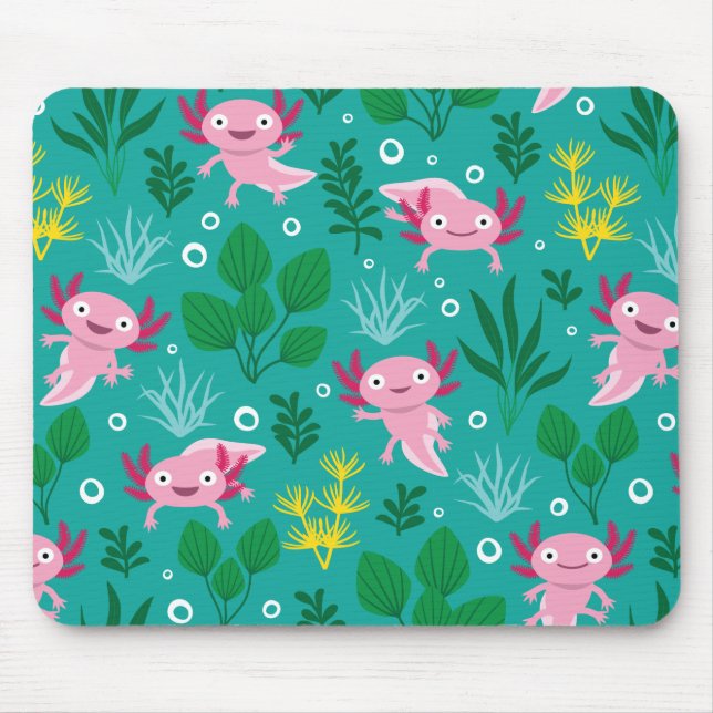 Axolotl Mouse Pad Musmatta (Framsidan)