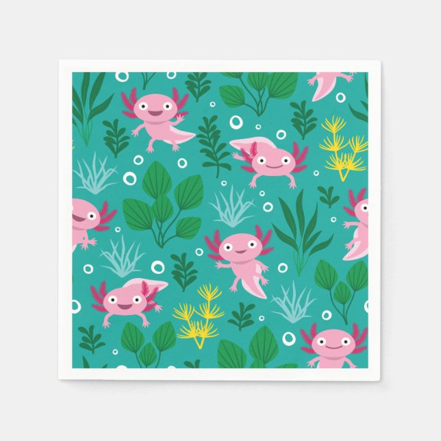Axolotl Napkins Pappersservett (Framsidan)