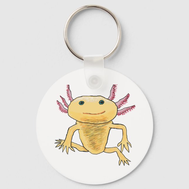 Axolotl Nyckelring (Framsida)