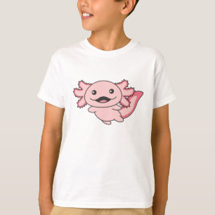 Axolotl Olika typer av Axolotls Utspädda djur T Shirt