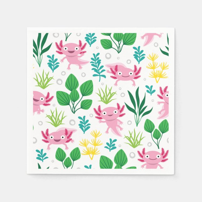 Axolotl Pappersservett (Framsidan)