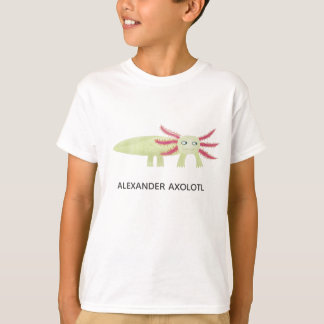 Axolotl Personlig T Shirt