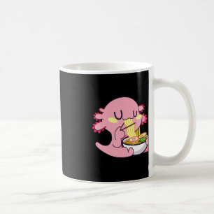 Axolotl Ramen Anime Kawaii Älskare Noodles Girls B Kaffemugg