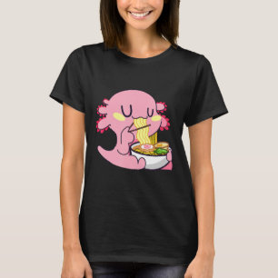Axolotl Ramen Anime Kawaii Älskare Noodles Girls B T Shirt