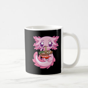 Axolotl Ramen Kawaii Japanska Anime Noodle Gift Gi Kaffemugg