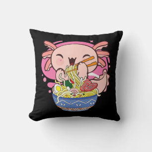 Axolotl Ramen Kawaii Japanska Anime Noodle Gift Ki Kudde