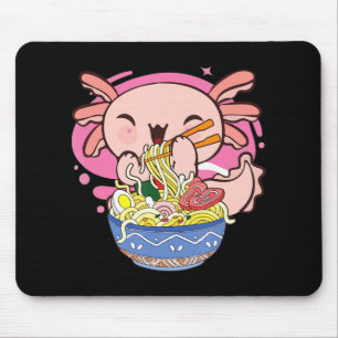 Axolotl Ramen Kawaii Japanska Anime Noodle Gift Ki Musmatta