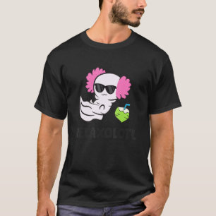 Axolotl Relaxing Mexican Salamander Relaxolotl T Shirt