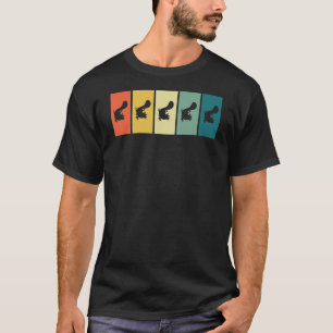 Axolotl Retro Sunset Axolotl T Shirt