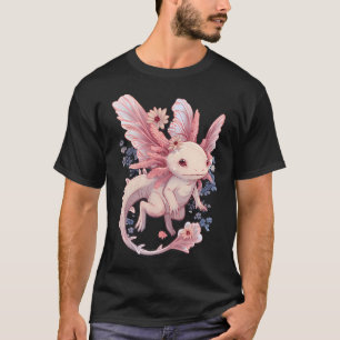 Axolotl Rosa Älva! T Shirt