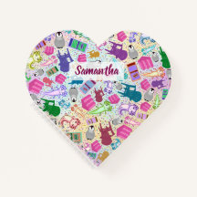 Axolotl Rosa Trappor Anpassningsbar Heart Spiral b