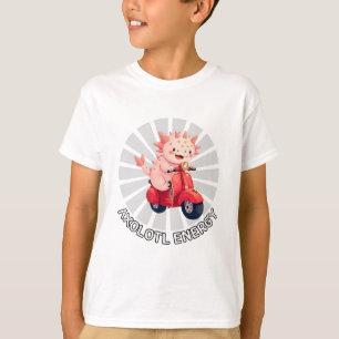Axolotl scooter t shirt