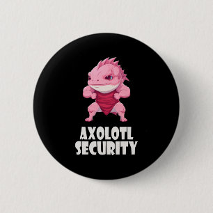Axolotl Security Funny Muscles Axolotl Cute Hallow Knapp