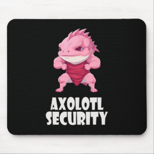 Axolotl Security Funny Muscles Axolotl Cute Hallow Musmatta