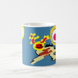 Axolotl sommar  kaffemugg