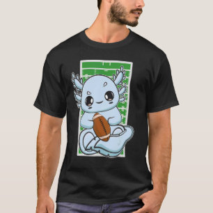 Axolotl spelar fantasy Football for coach Center G T Shirt