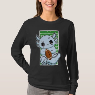 Axolotl Spelar Fantasy Football För Tränarcenter G T Shirt