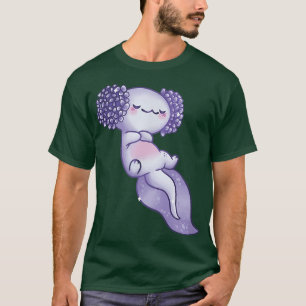 Axolotl Sviloläge Nap Cute Funny Axolotls Kawaii J T Shirt