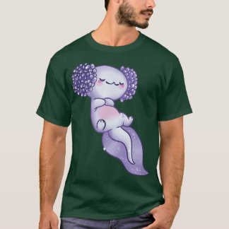 Axolotl Sviloläge Nap Cute Funny Axolotls Kawaii J T Shirt