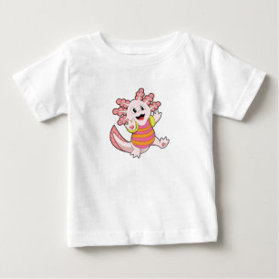 Axolotl Swimming T Shirt