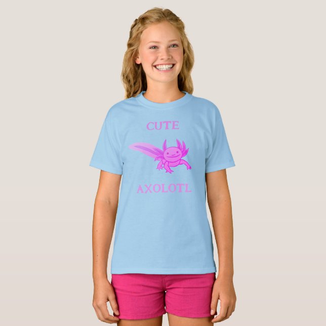 Axolotl T Shirt (Hel framsida)
