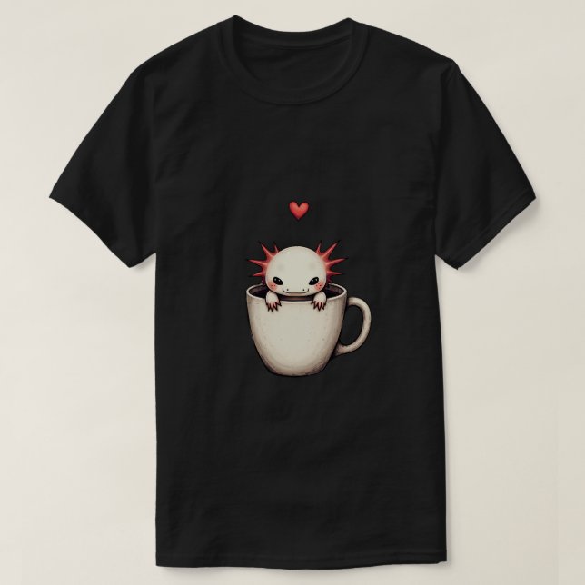 Axolotl T Shirt (Design framsida)