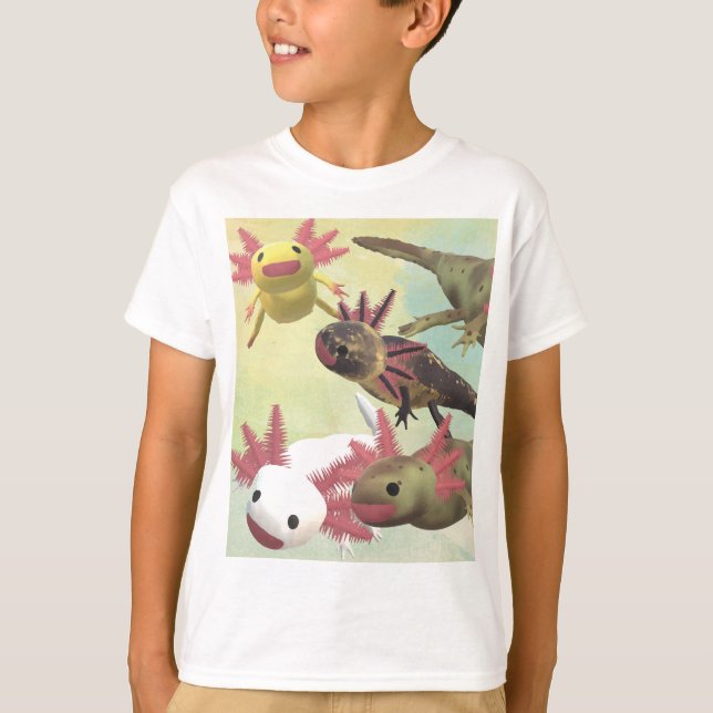 Axolotl T Shirt (Framsida)