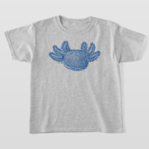 Axolotl T-Shirt - BLÅ