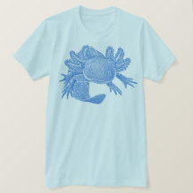 Axolotl T-Shirt - BLÅ
