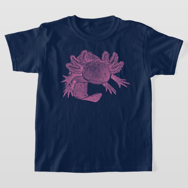 Axolotl T-Shirt - ROSA (Laydown)