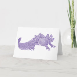 Axolotl tom kort - LILA